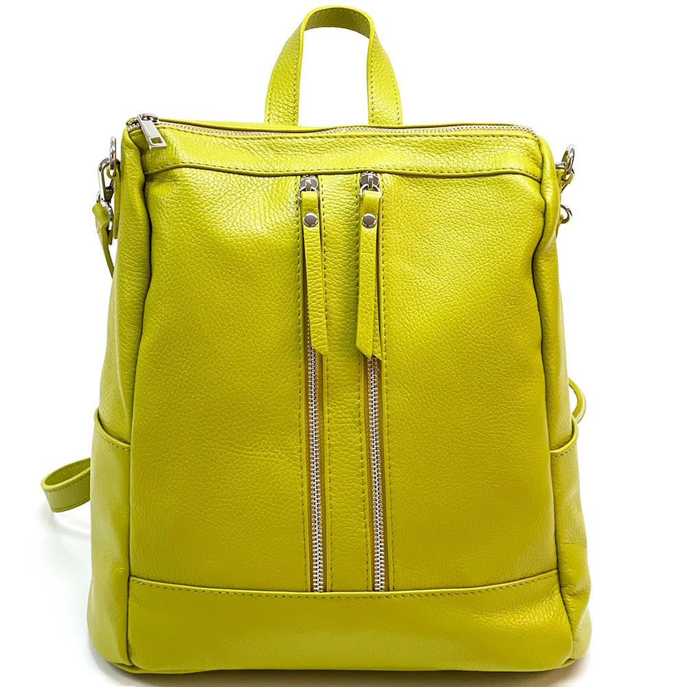 Olivia Italian Leather Backpack - Made In Italy