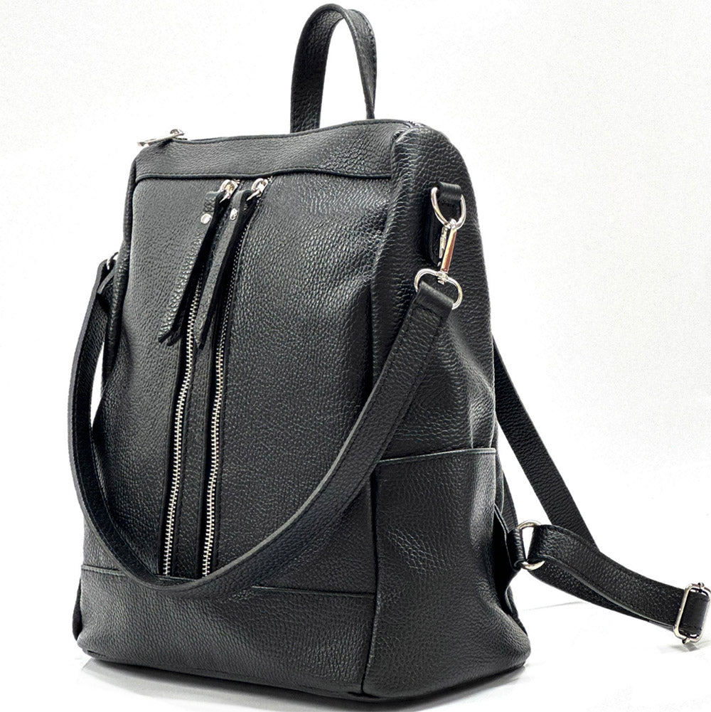 Olivia Italian Leather Backpack - Made In Italy