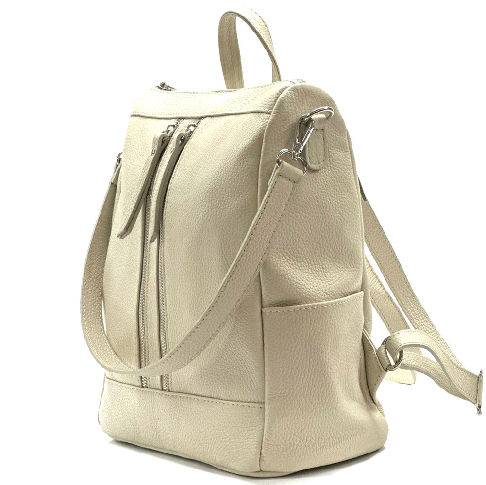 Olivia Italian Leather Backpack - Made In Italy