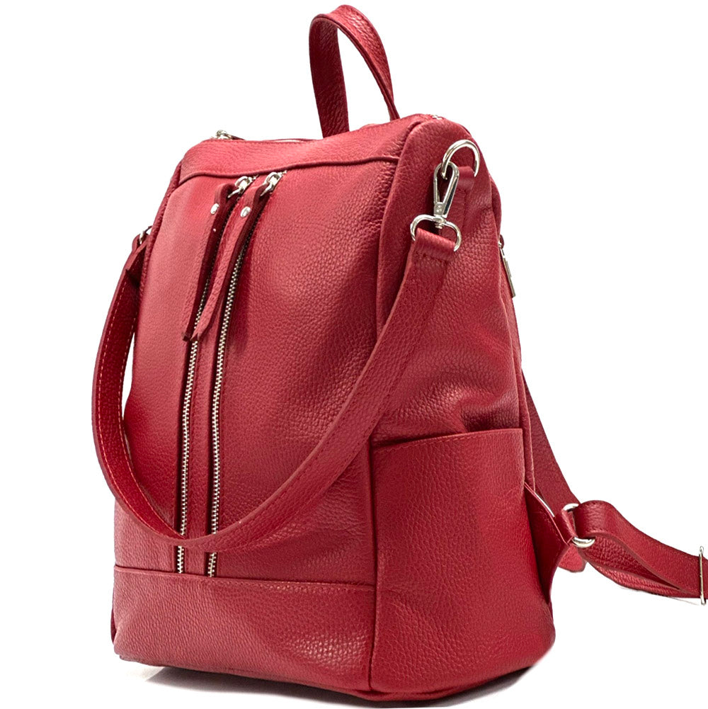 Olivia Italian Leather Backpack - Made In Italy