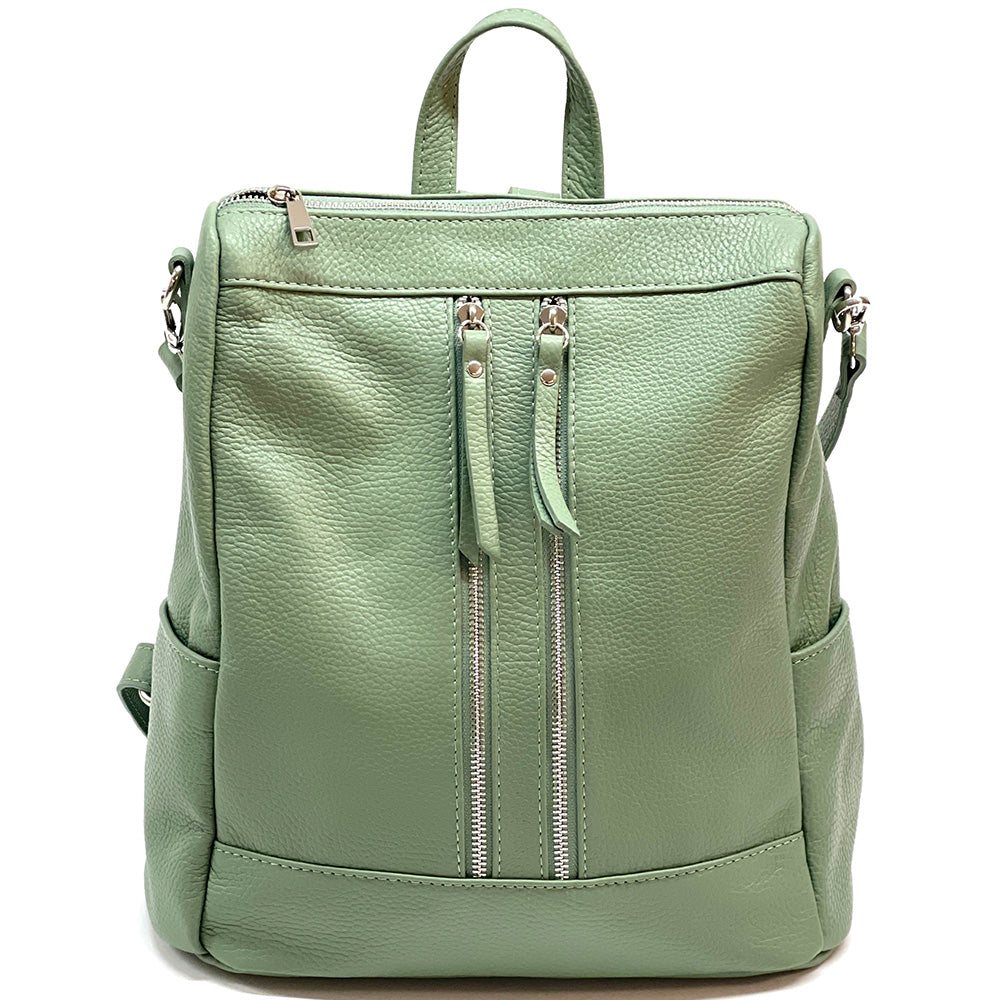 Olivia Italian Leather Backpack - Made In Italy