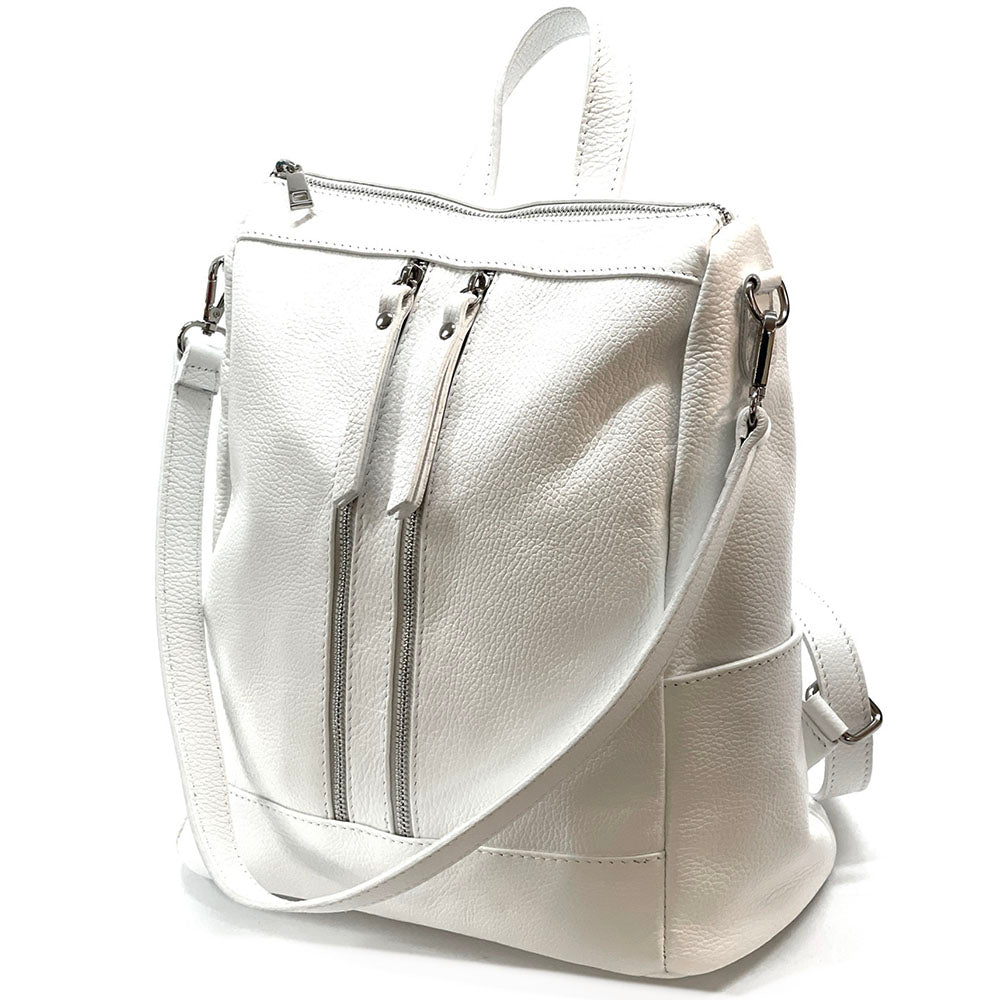 Olivia Italian Leather Backpack - Made In Italy