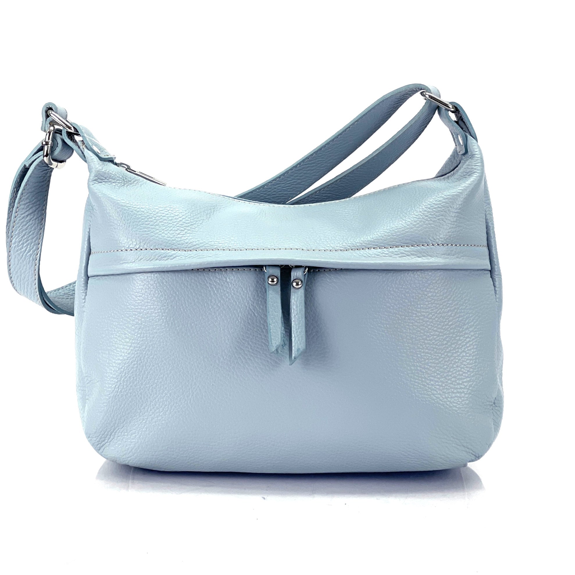 Delizia Leather Shoulder Bag - Made In Italy
