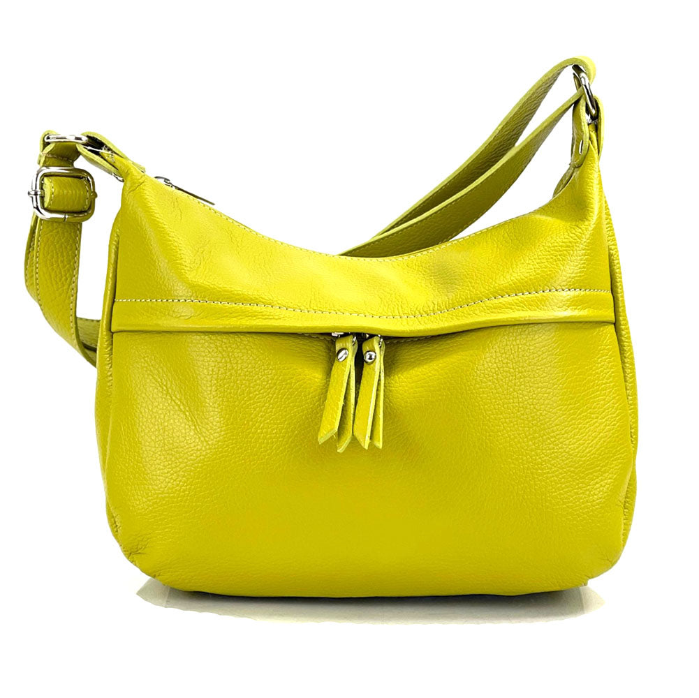 Delizia Leather Shoulder Bag - Made In Italy