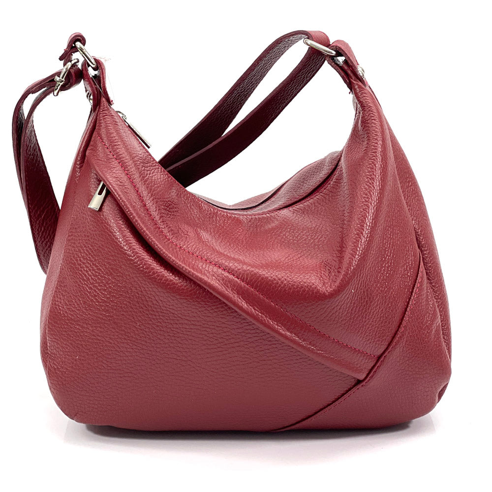 Giada Leather Shoulder Bag - Made In Italy