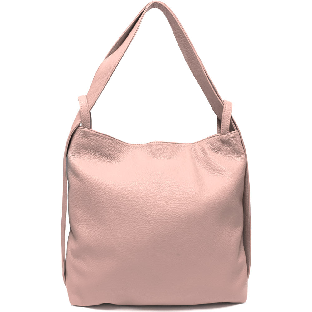 Greta GM convertible leather backpack