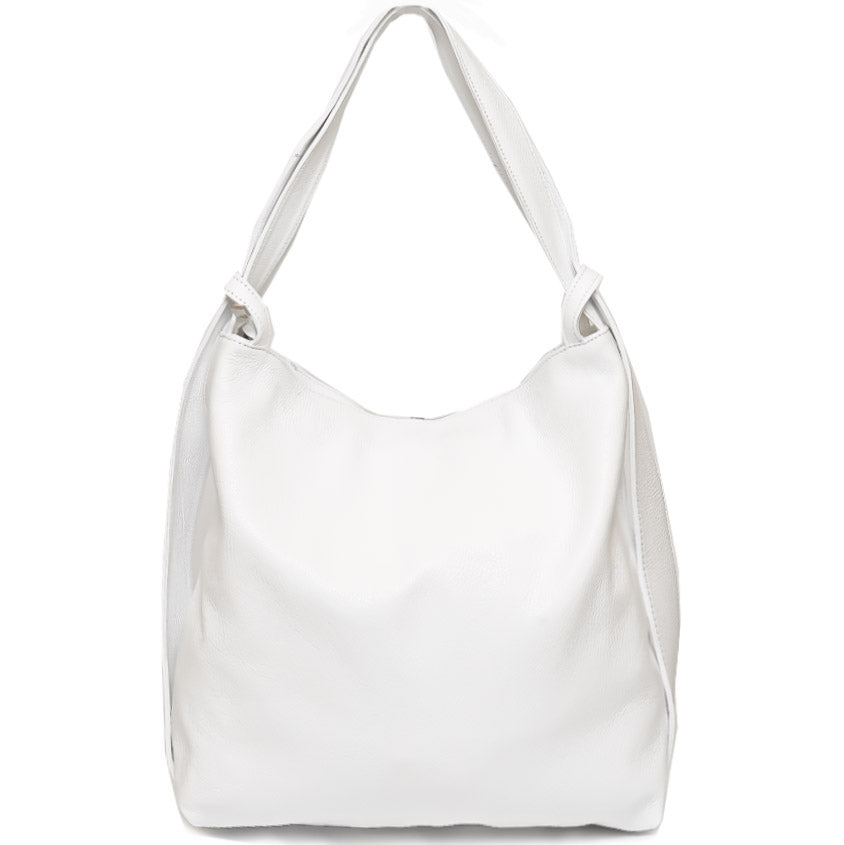 Greta GM convertible leather backpack