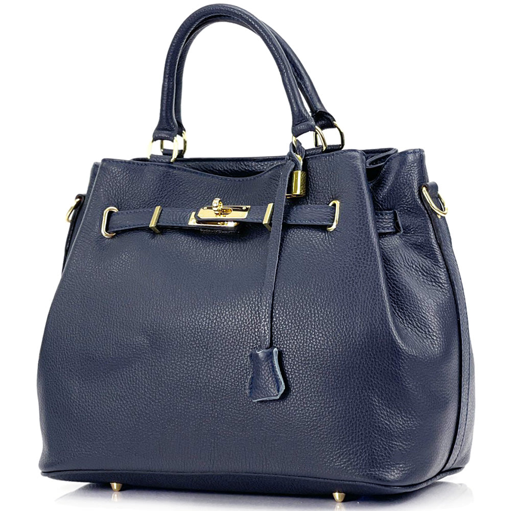 Radiance cow leather Handbag - Made In Italy