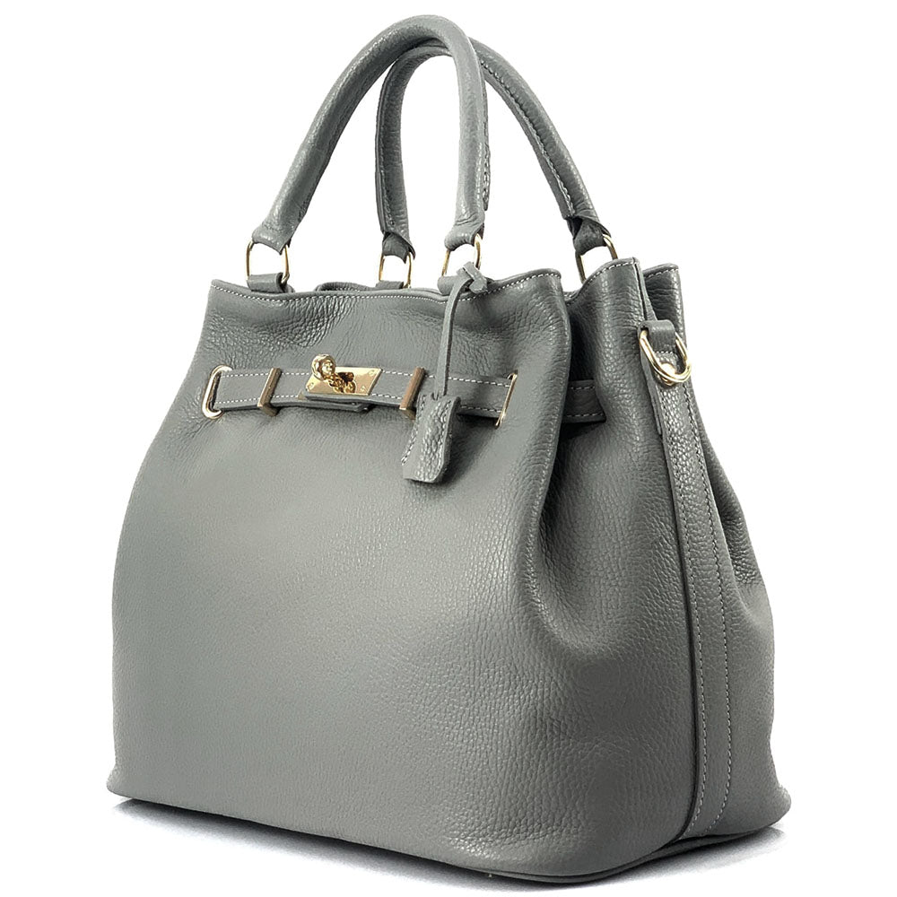 Radiance cow leather Handbag - Made In Italy