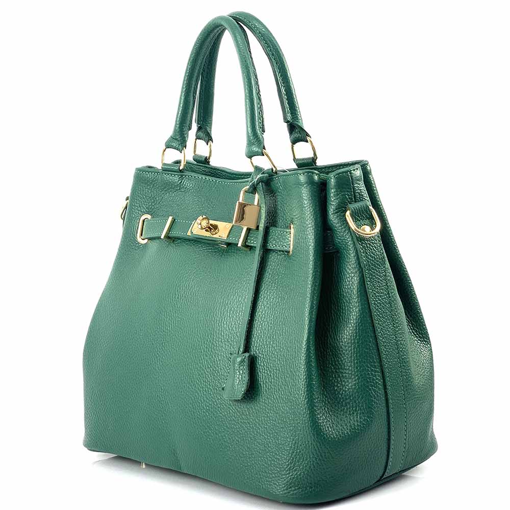 Radiance cow leather Handbag - Made In Italy