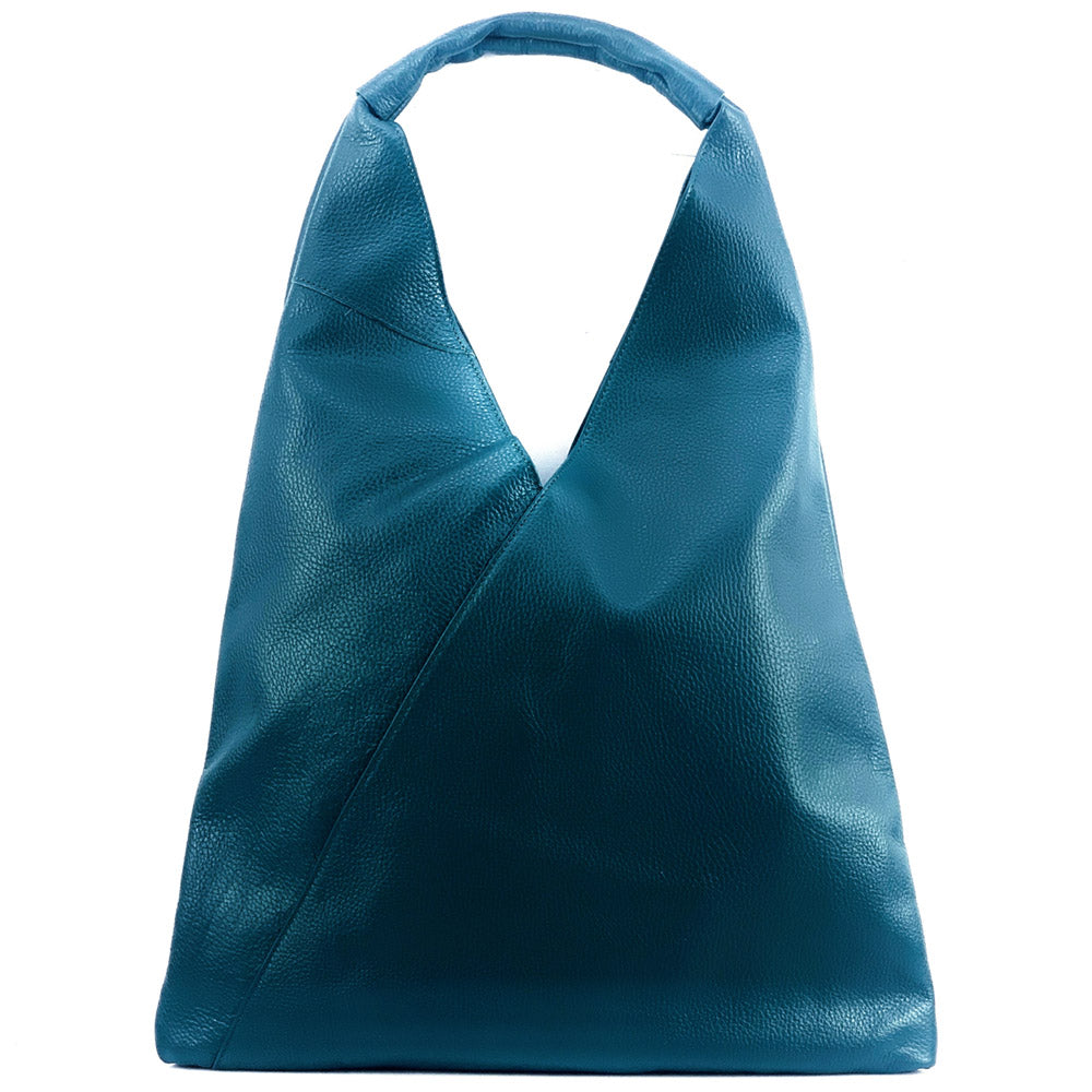 Vincenza Leather Triangle Bag - Made In Italy