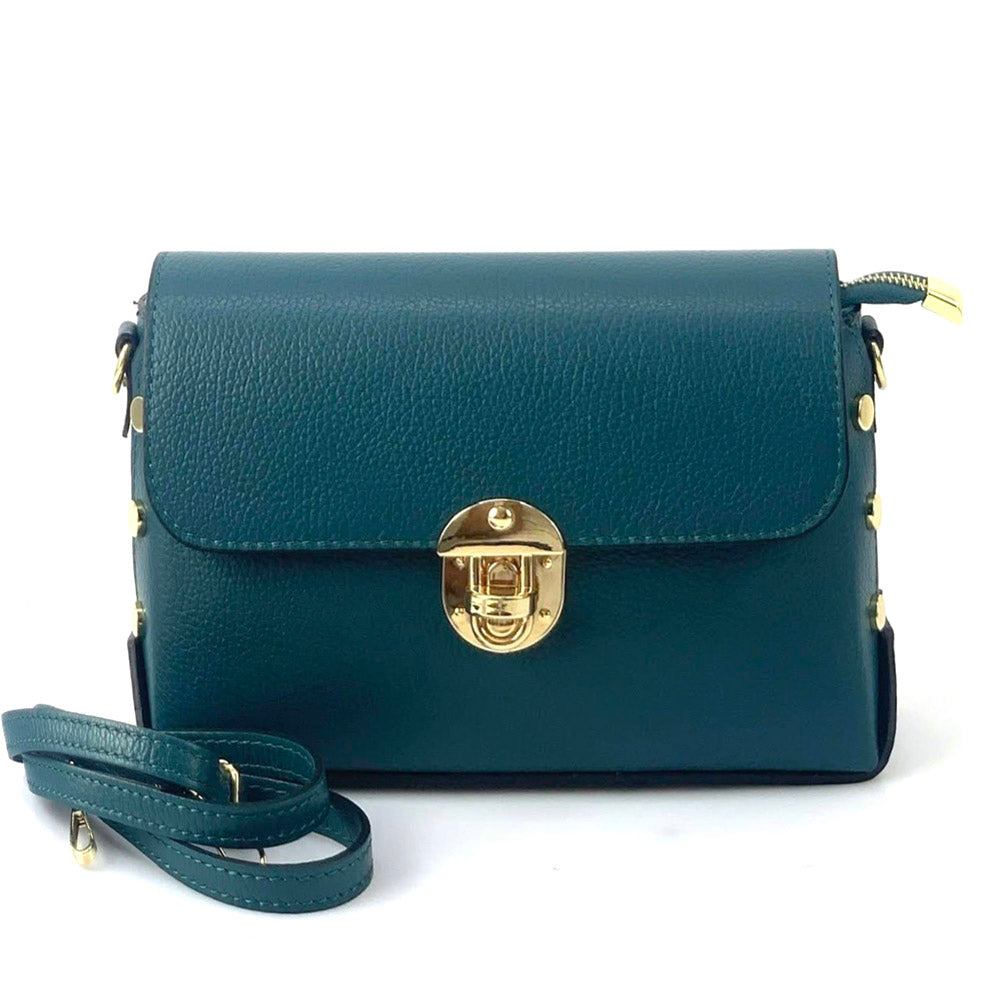 Malak Italian Genuine Leather Crossbody and Clutch Bag - Made In Italy