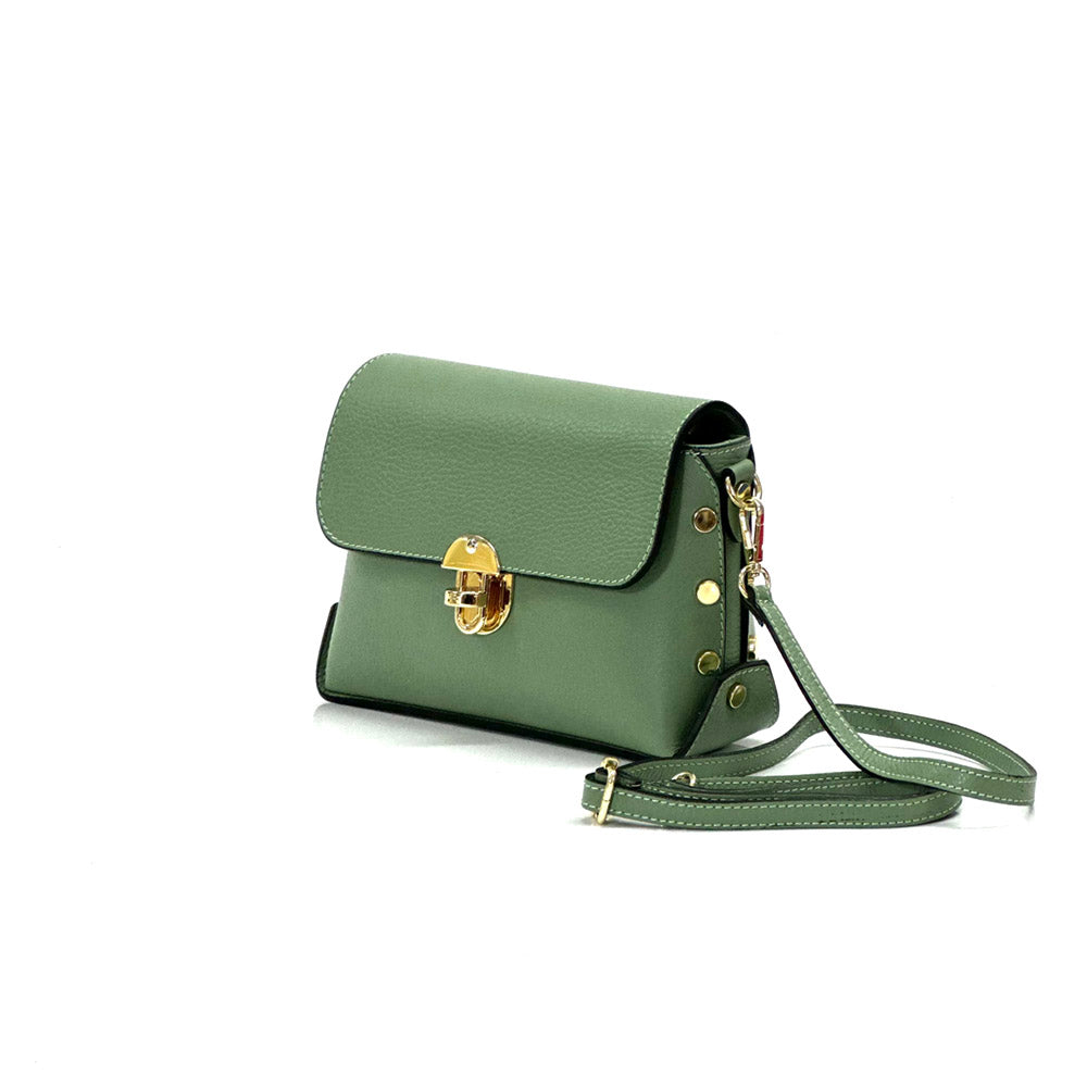 Malak Italian Genuine Leather Crossbody and Clutch Bag - Made In Italy