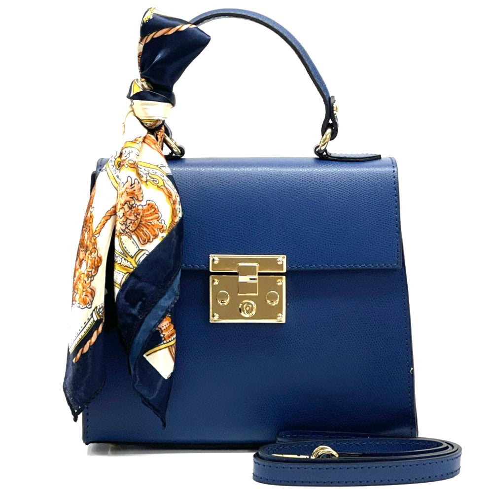 Bella Mini Tote small leather handbag - Made In Italy