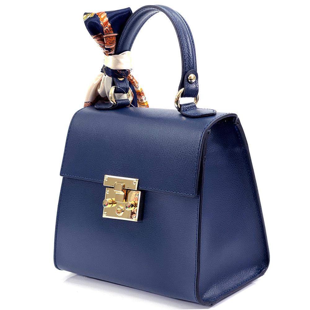 Bella Mini Tote small leather handbag - Made In Italy