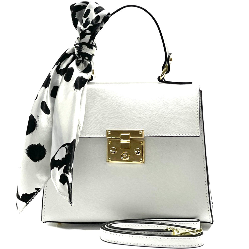 Bella Mini Tote small leather handbag - Made In Italy