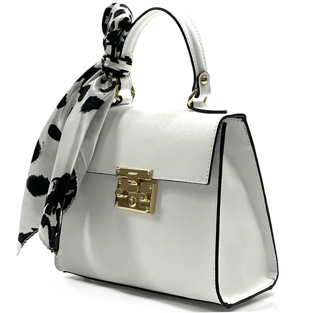 Bella Mini Tote small leather handbag - Made In Italy
