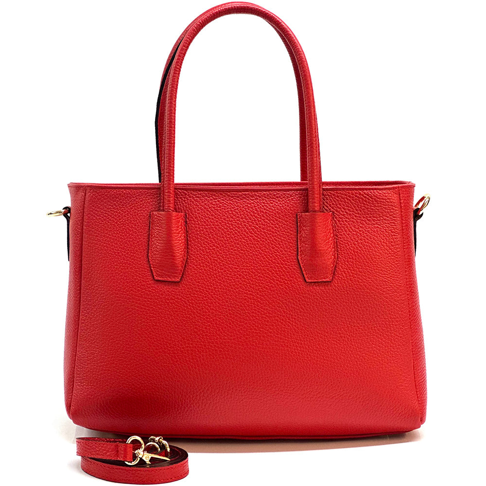 Elisenta Leather Bag - Made In Italy