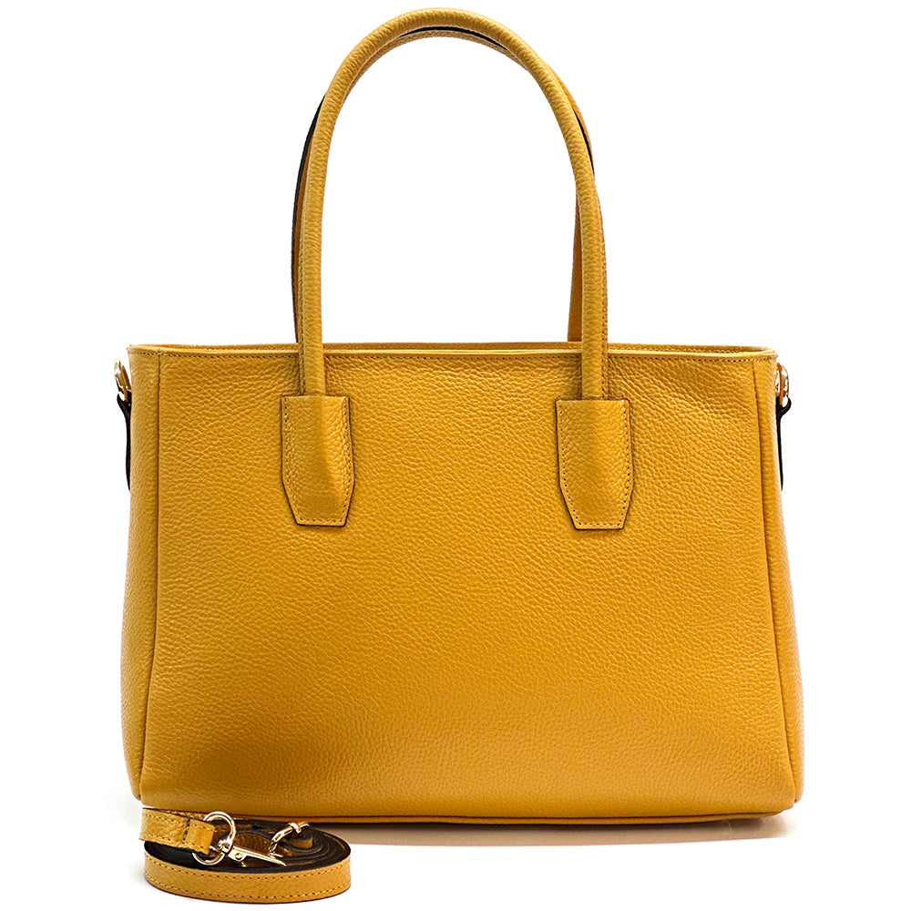 Elisenta Leather Bag - Made In Italy