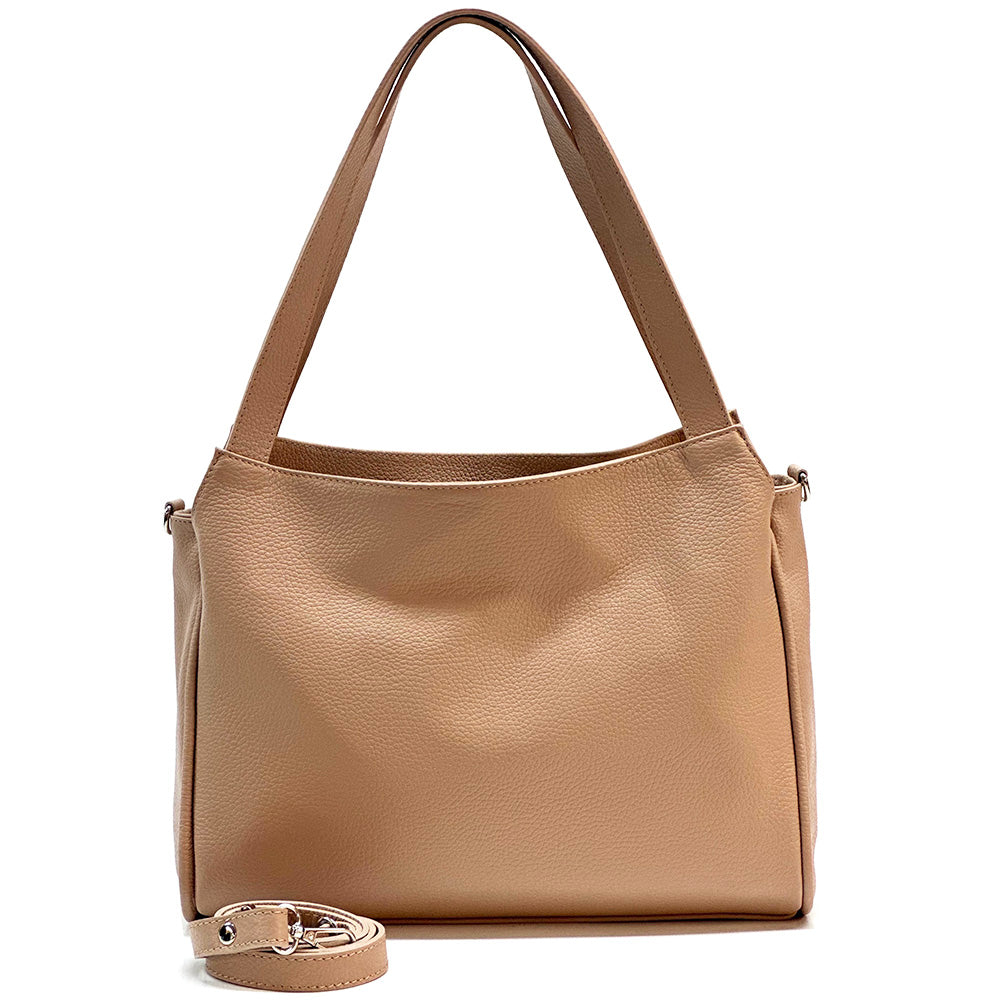 Livia Leather Bag - Made In Italy