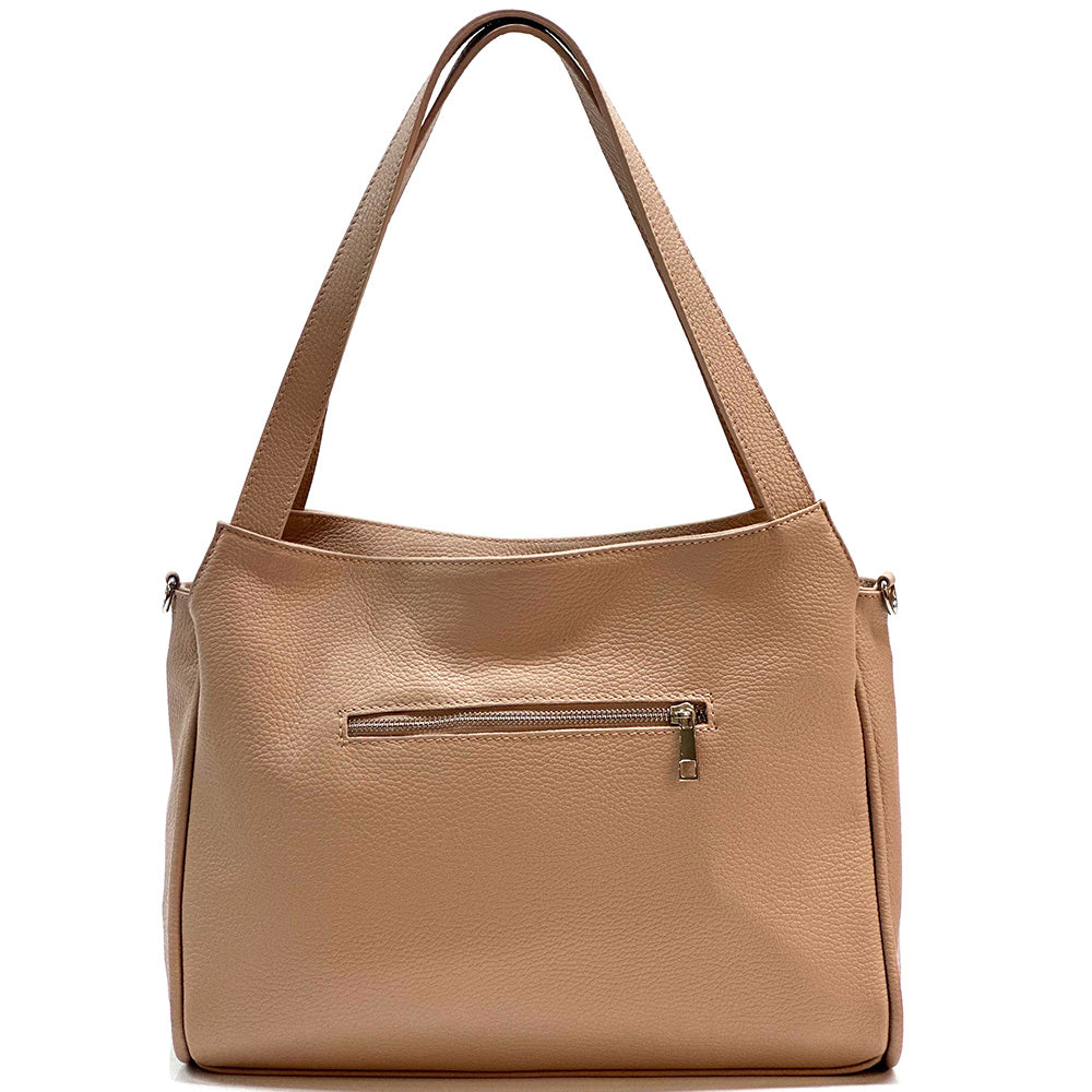 Livia Leather Bag - Made In Italy