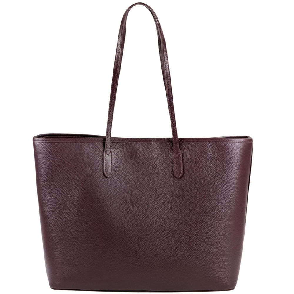 Penelope Tote Italian Leather Handbag - Made In Italy