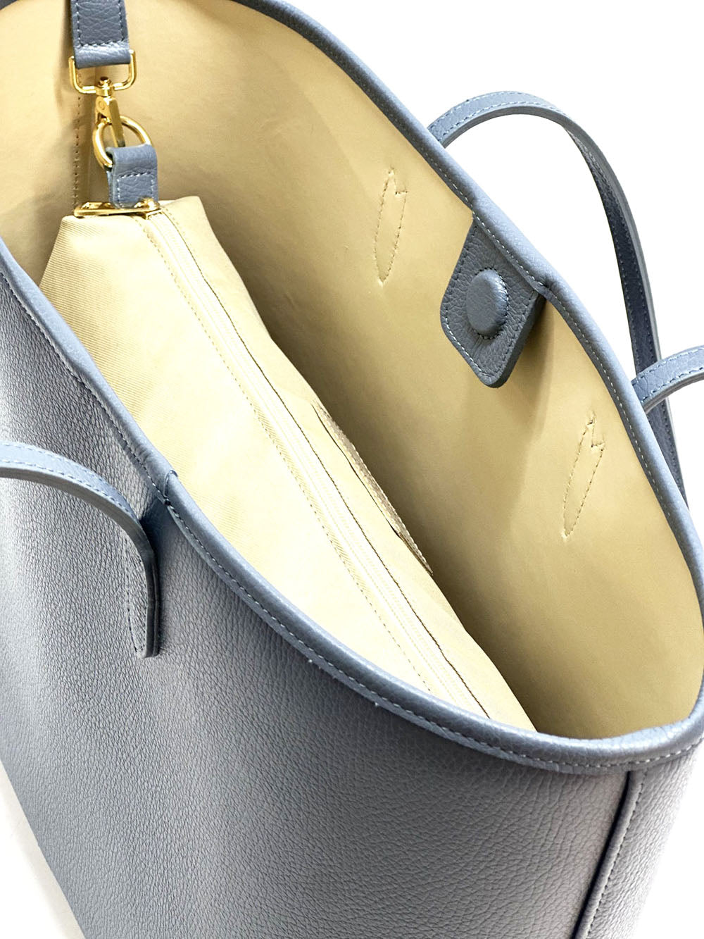 Penelope Tote Italian Leather Handbag - Made In Italy