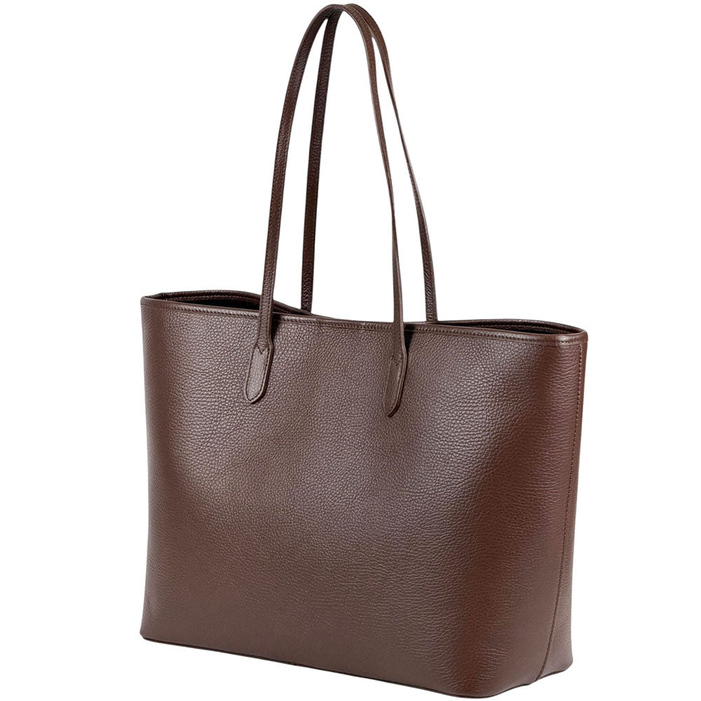 Penelope Tote Italian Leather Handbag - Made In Italy