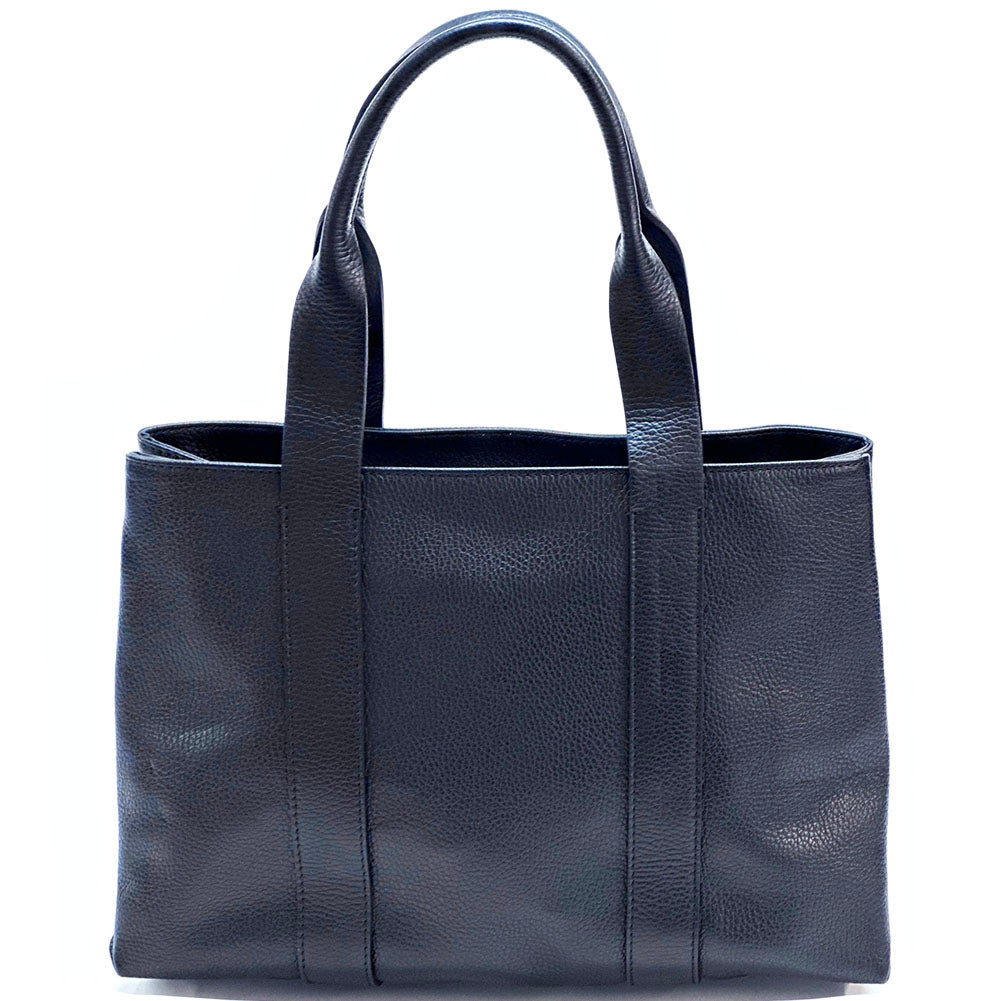 Vita Italian Leather Tote Bag - Made In Italy
