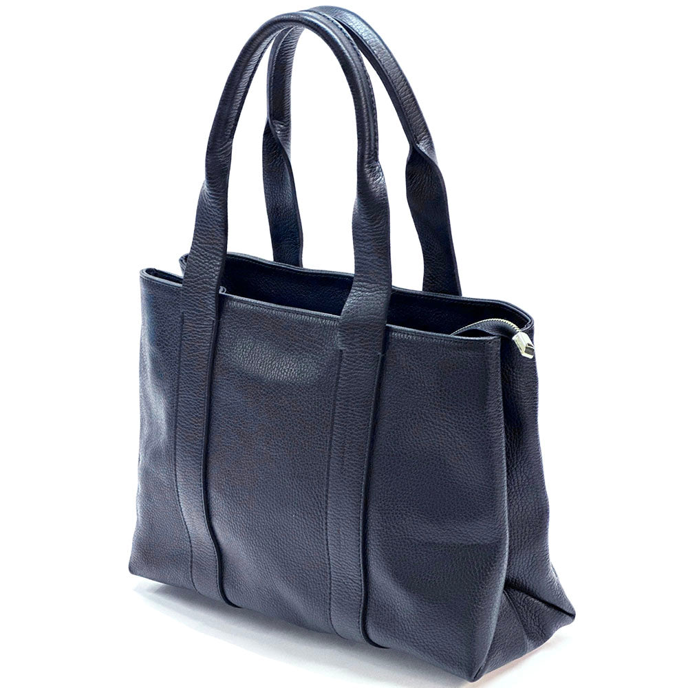 Vita Italian Leather Tote Bag - Made In Italy