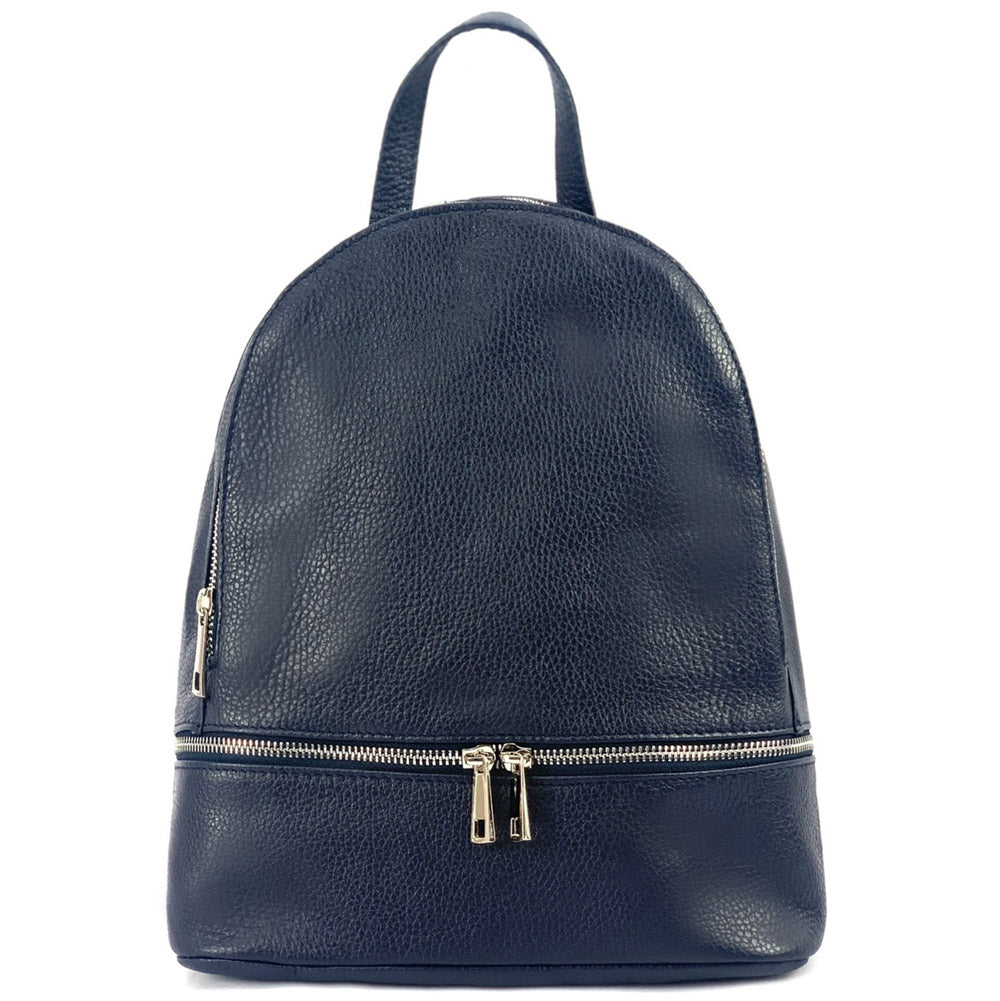 Lorella Leather Backpack - Made In Italy