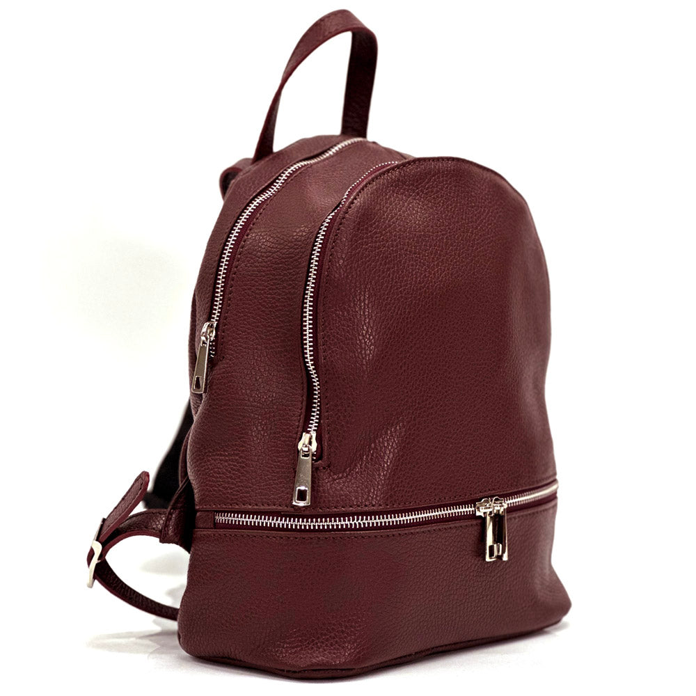 Lorella Leather Backpack - Made In Italy