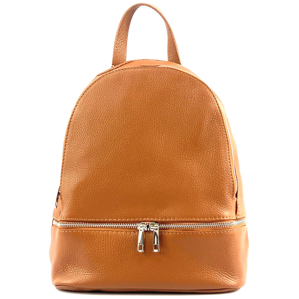 Lorella Leather Backpack - Made In Italy