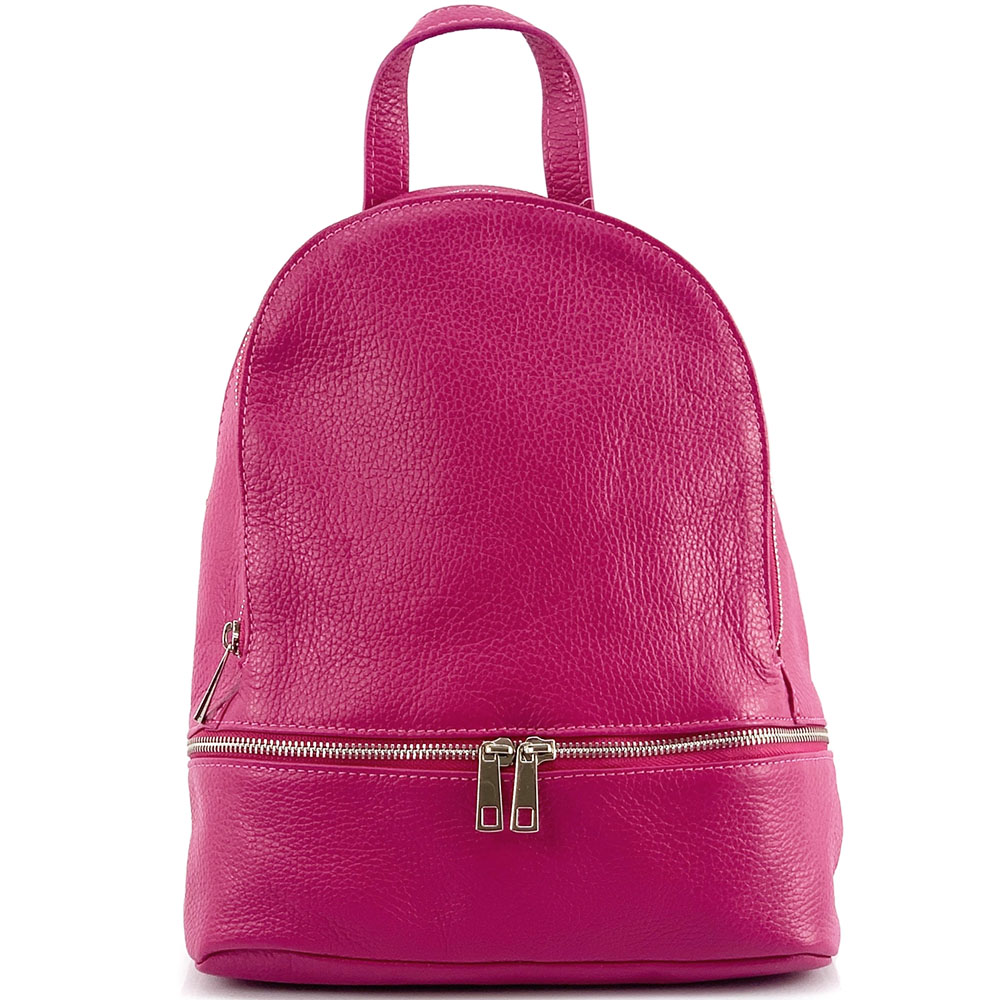 Lorella Leather Backpack - Made In Italy