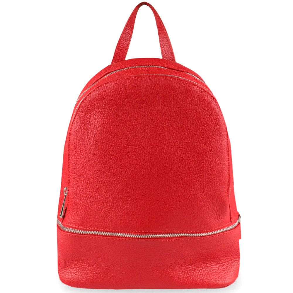 Lorella Leather Backpack - Made In Italy