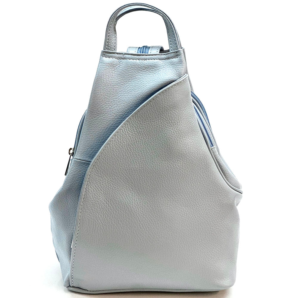 Dina Cow Leather Backpack Versatile and Stylish - Made In Italy