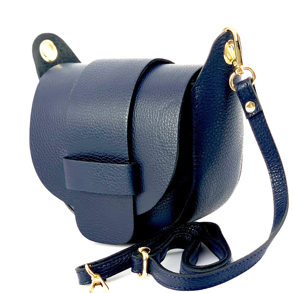 Liliana Italian Mini Leather Crossbody Bag - Made In Italy