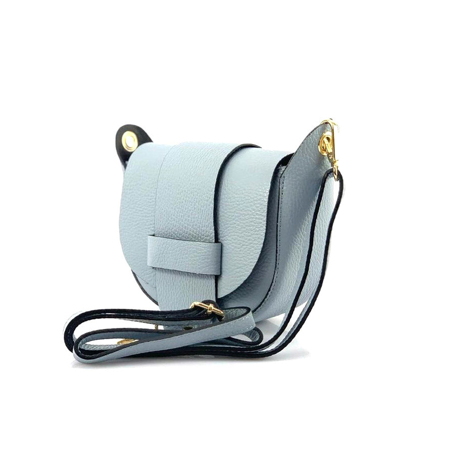 Liliana Italian Mini Leather Crossbody Bag - Made In Italy