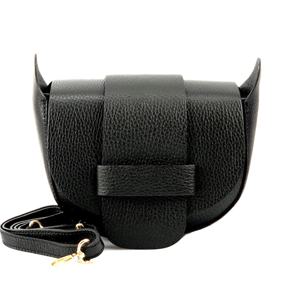 Liliana Italian Mini Leather Crossbody Bag - Made In Italy