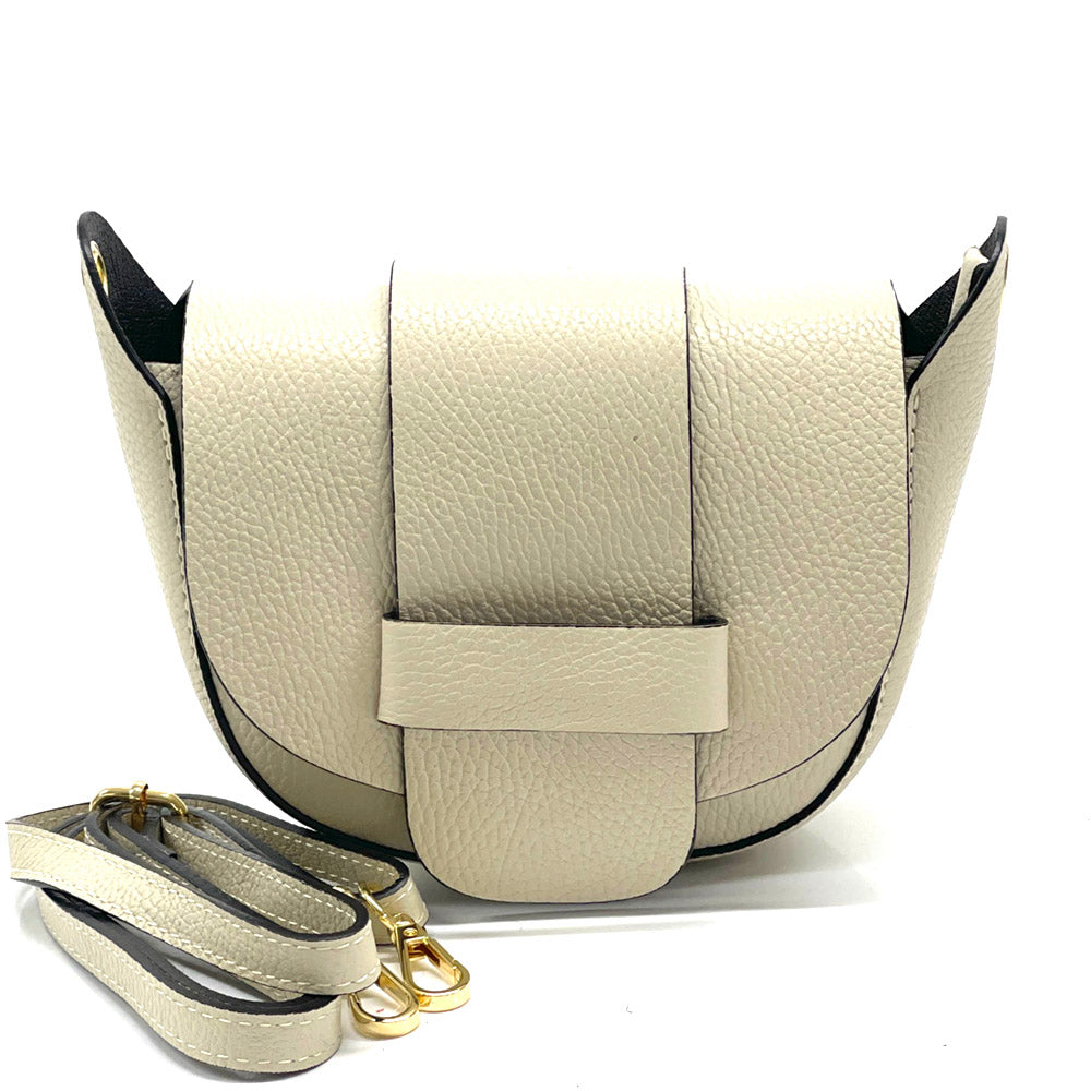 Liliana Italian Mini Leather Crossbody Bag - Made In Italy