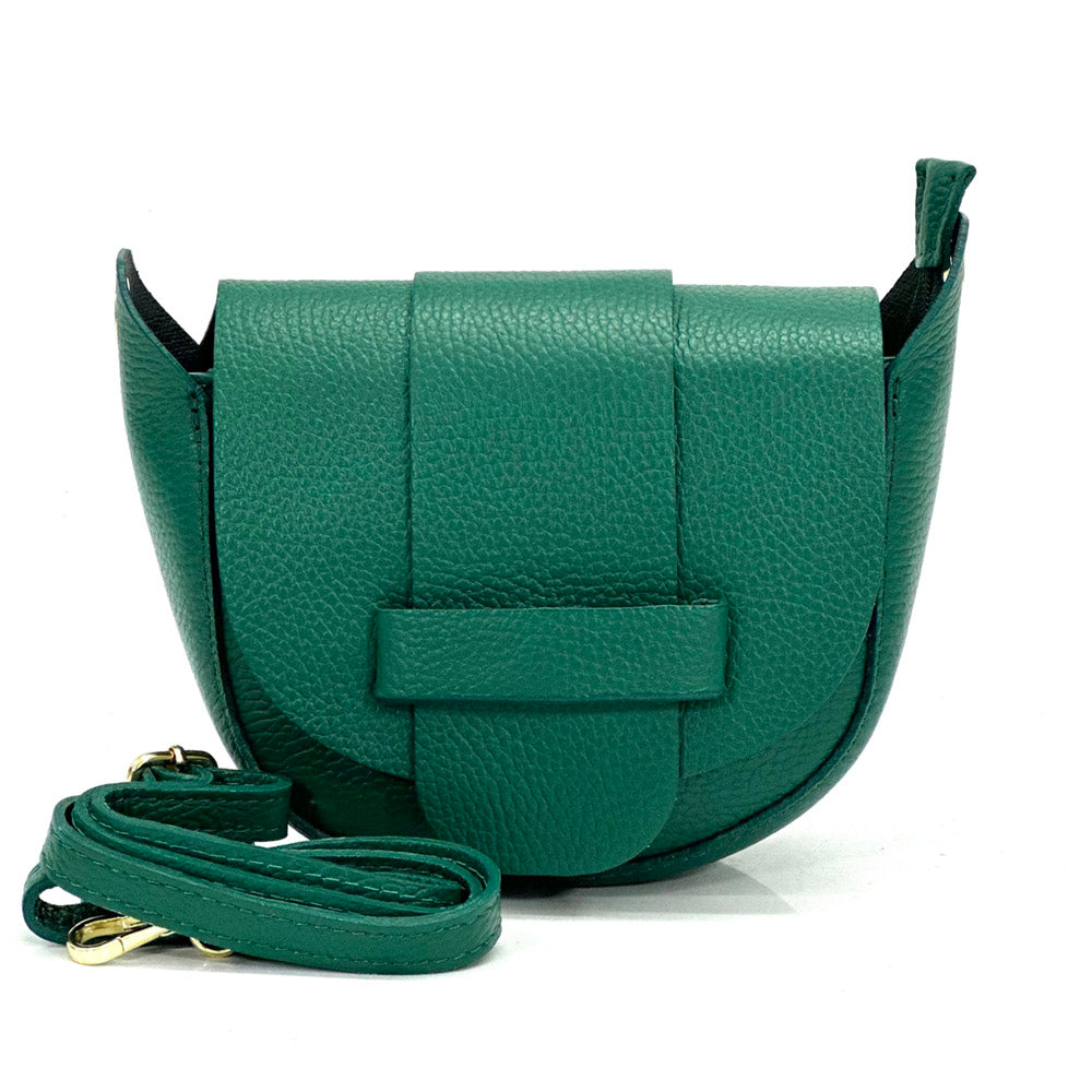 Liliana Italian Mini Leather Crossbody Bag - Made In Italy