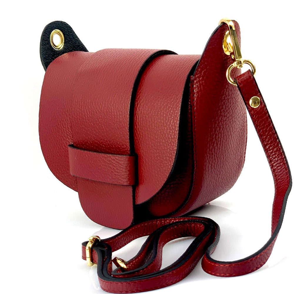 Liliana Italian Mini Leather Crossbody Bag - Made In Italy
