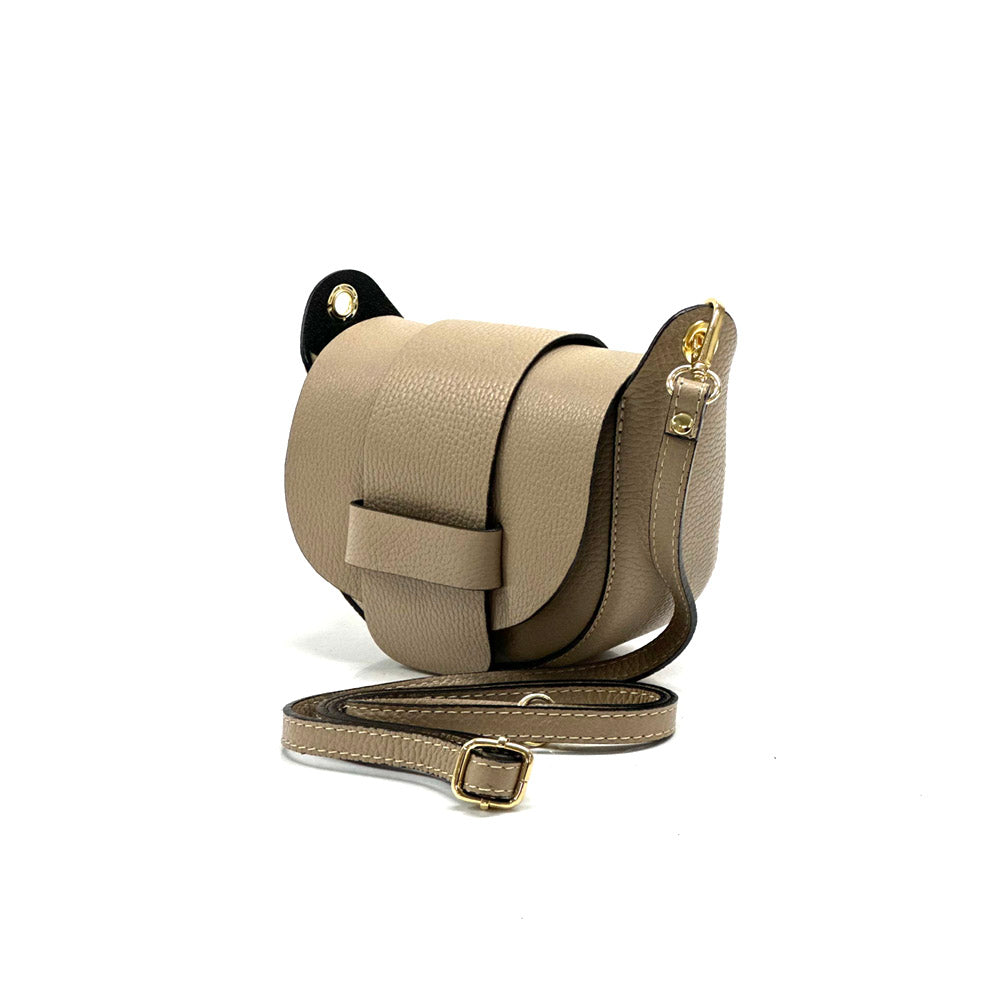 Liliana Italian Mini Leather Crossbody Bag - Made In Italy