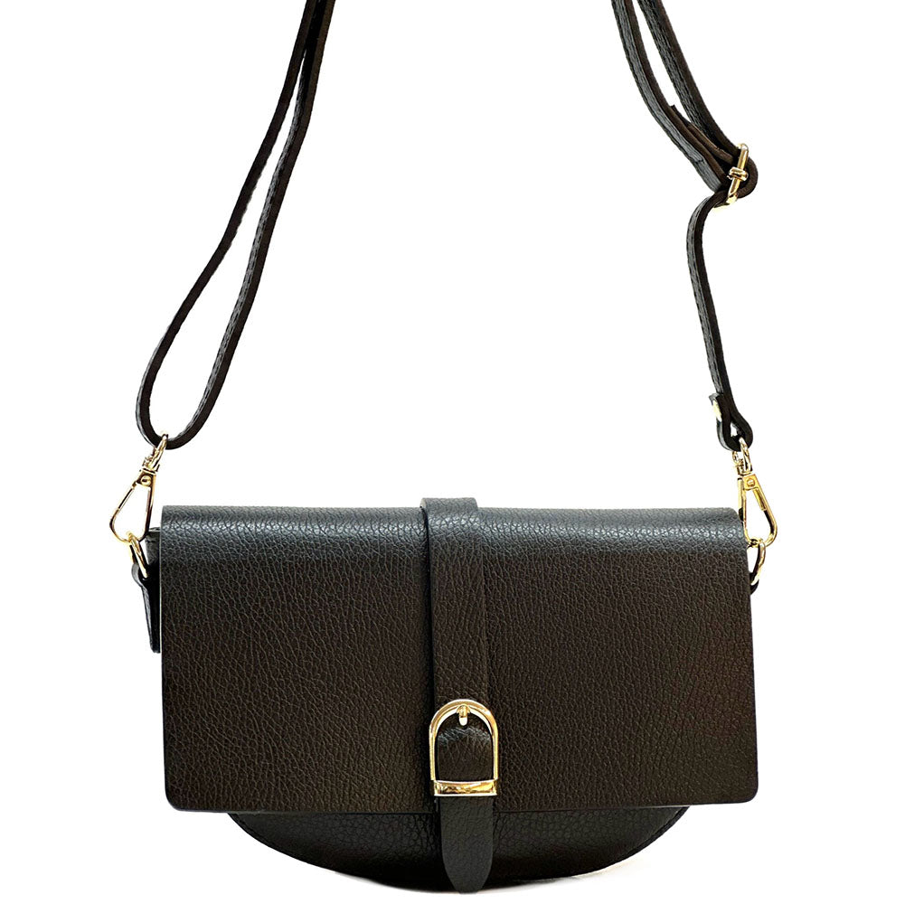 Vala Leather Crossbody Bag - Made In Italy