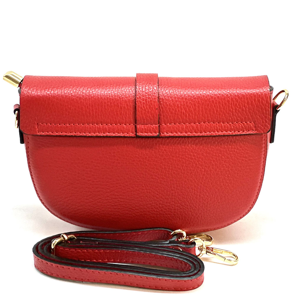 Vala Leather Crossbody Bag - Made In Italy