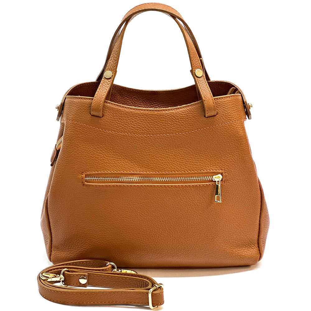 Siena Elegant Italian Leather Handbag - Made In Italy