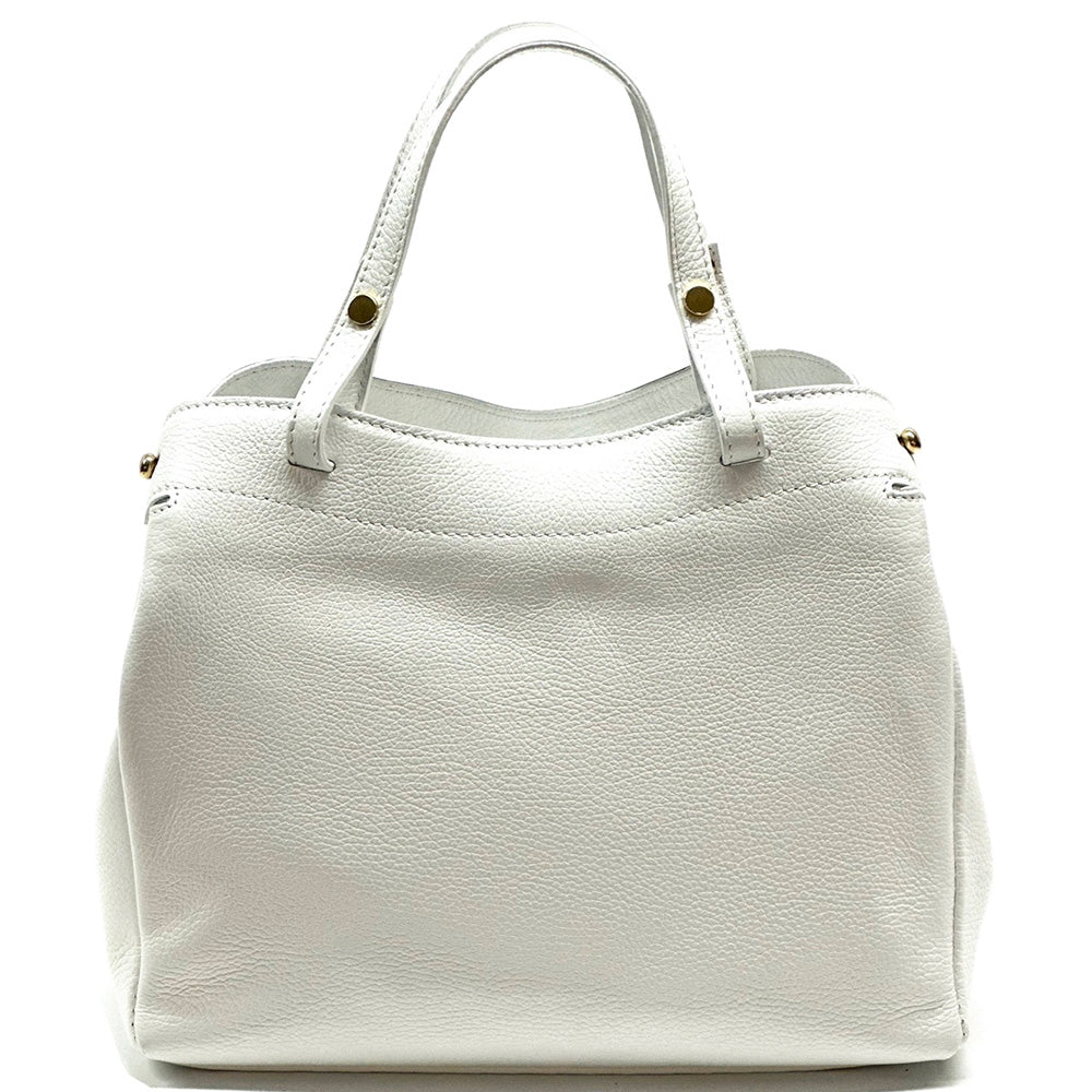 Siena Elegant Italian Leather Handbag - Made In Italy
