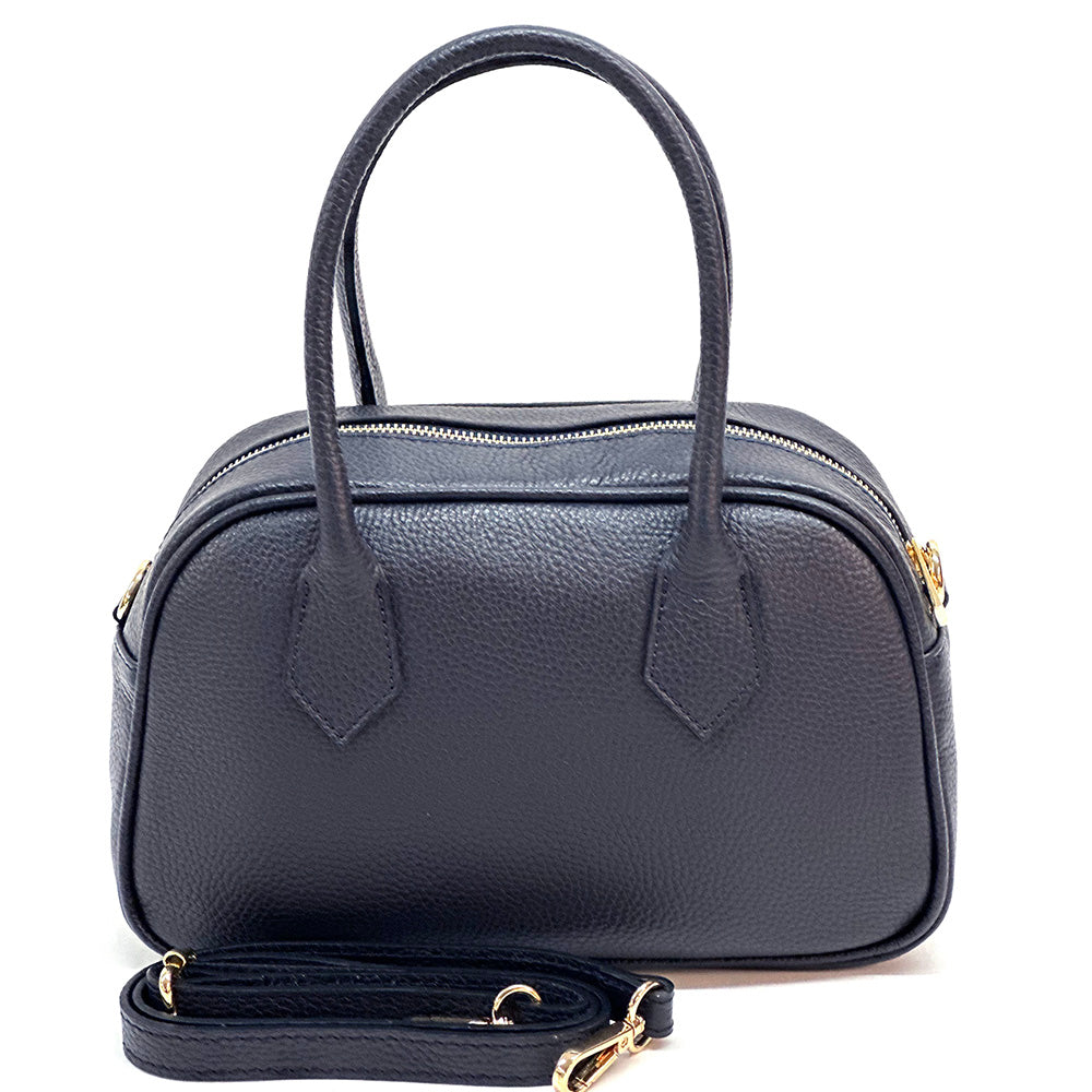 Bella Vita Leather Handbag - Made In Italy