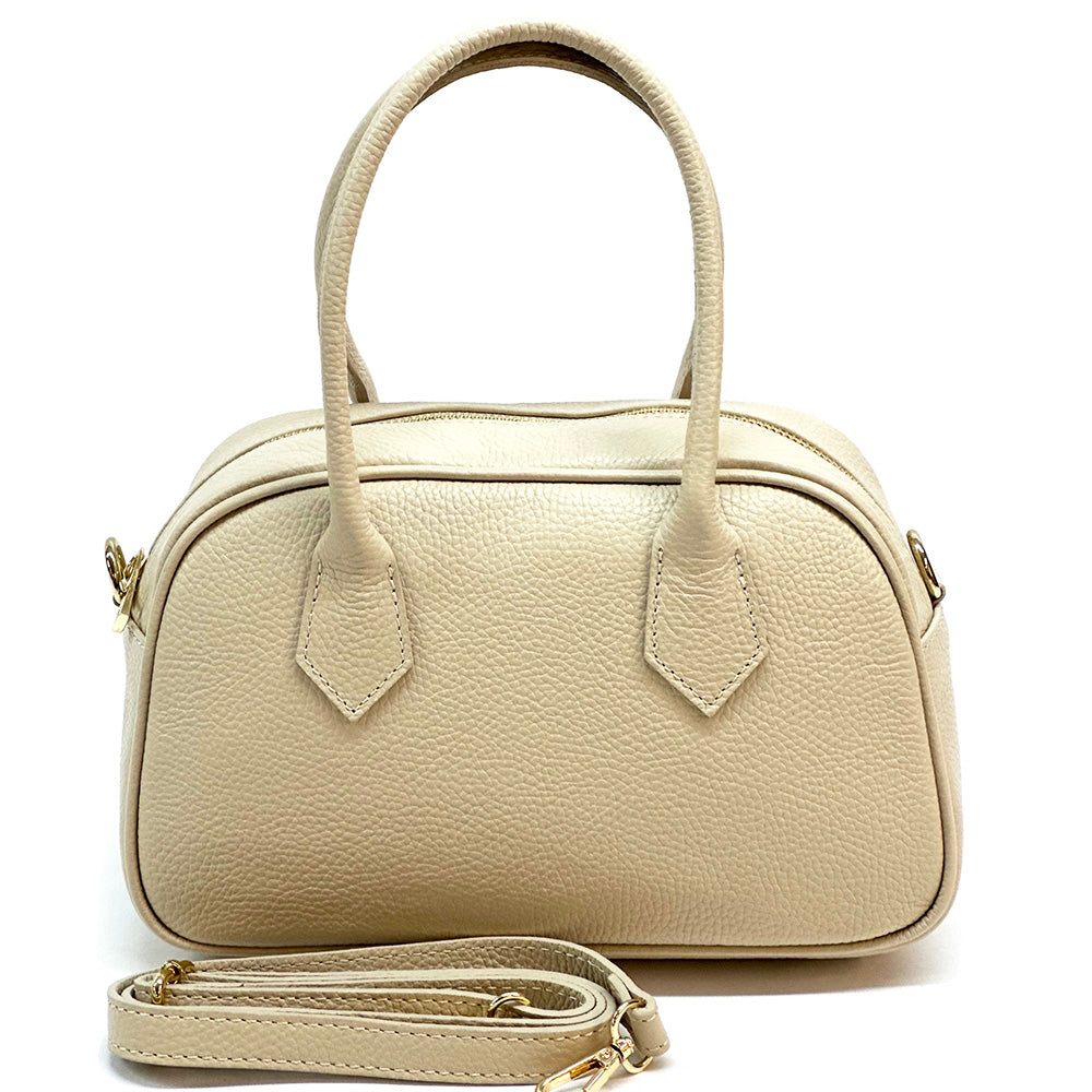 Bella Vita Leather Handbag - Made In Italy