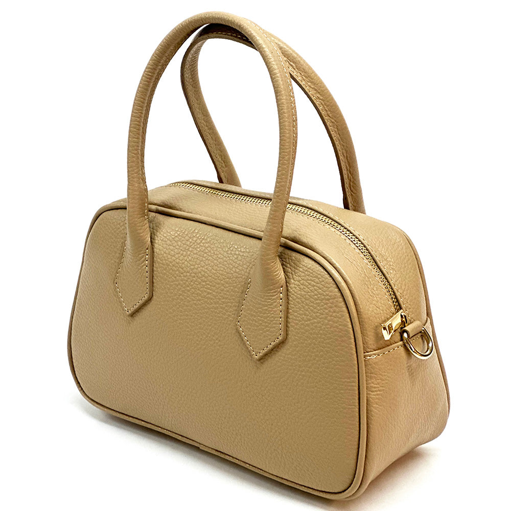 Bella Vita Leather Handbag - Made In Italy
